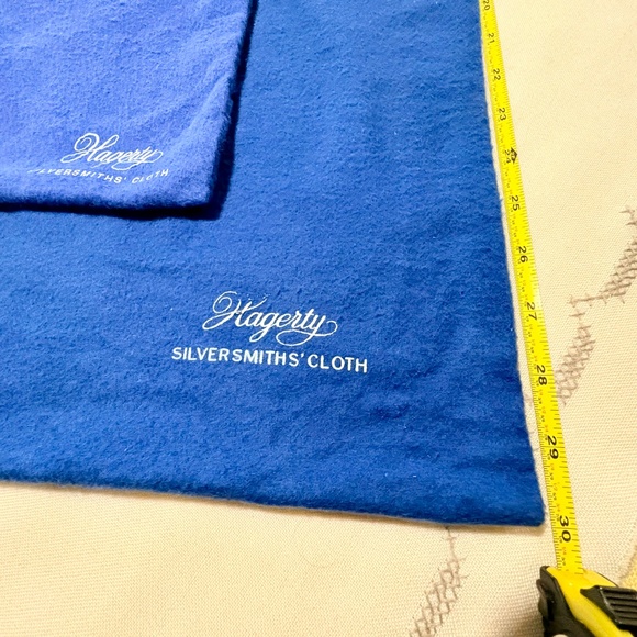 Lot of 10 HAGERTY Silversmiths’ Anti-Tarnish Cloth Storage Bags in Three Sizes - Picture 13 of 15